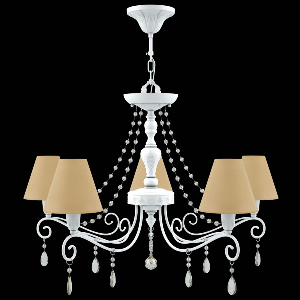 Подвесная люстра Lamp4you Provence E4-05-WM-LMP-O-23-CRL-E4-05-CH-UP
