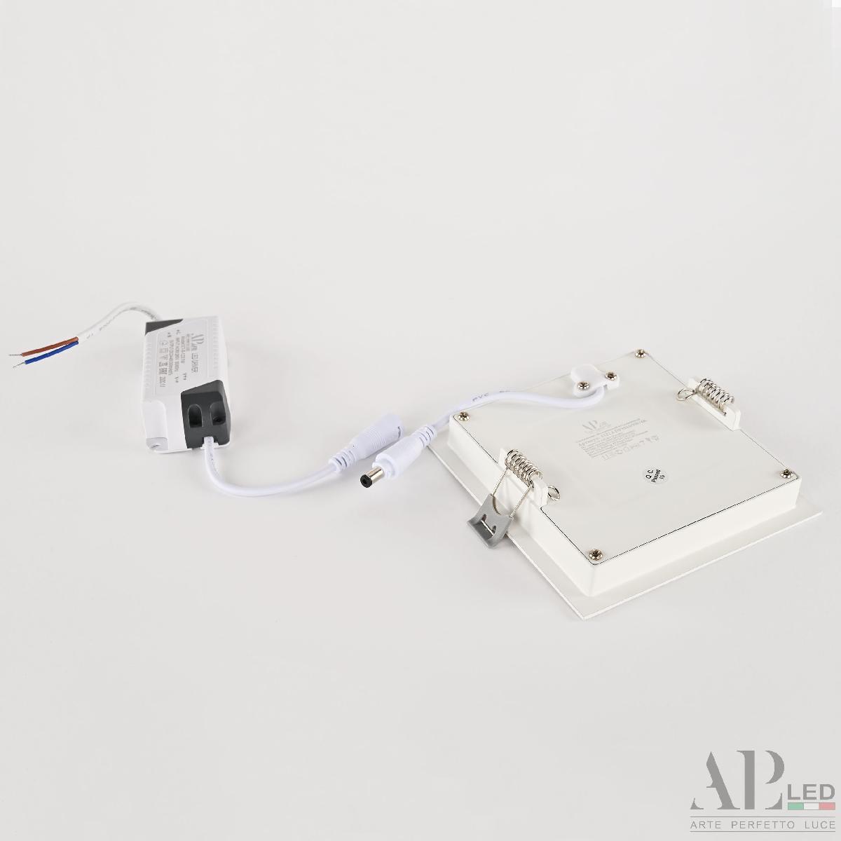 Встраиваемый светильник Arte Perfetto Luce Ingrid 3322.LDF9016/9W/4K