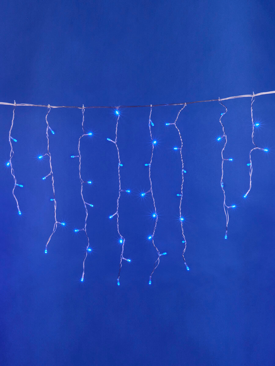 Светодиодная гирлянда Uniel бахрома (07950) синий ULD-B3010-200/DTA Blue IP20