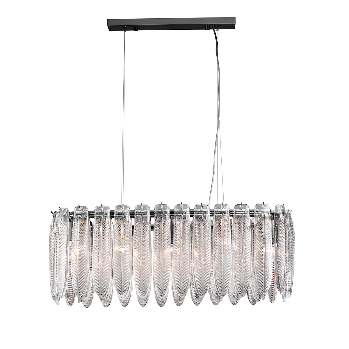 Подвесная люстра Delight Collection MD22027002 MD22027002-L82 matt black