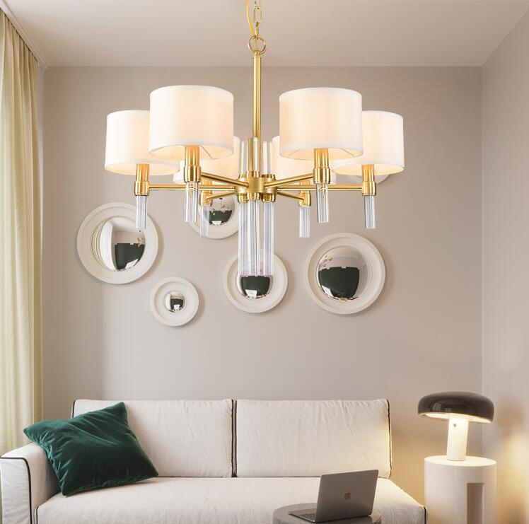 Подвесная люстра Delight Collection 8009P-6 gold