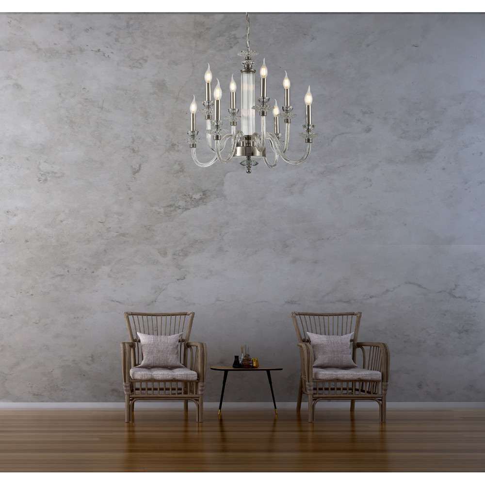 Подвесная люстра Simple Story 1039-8PL