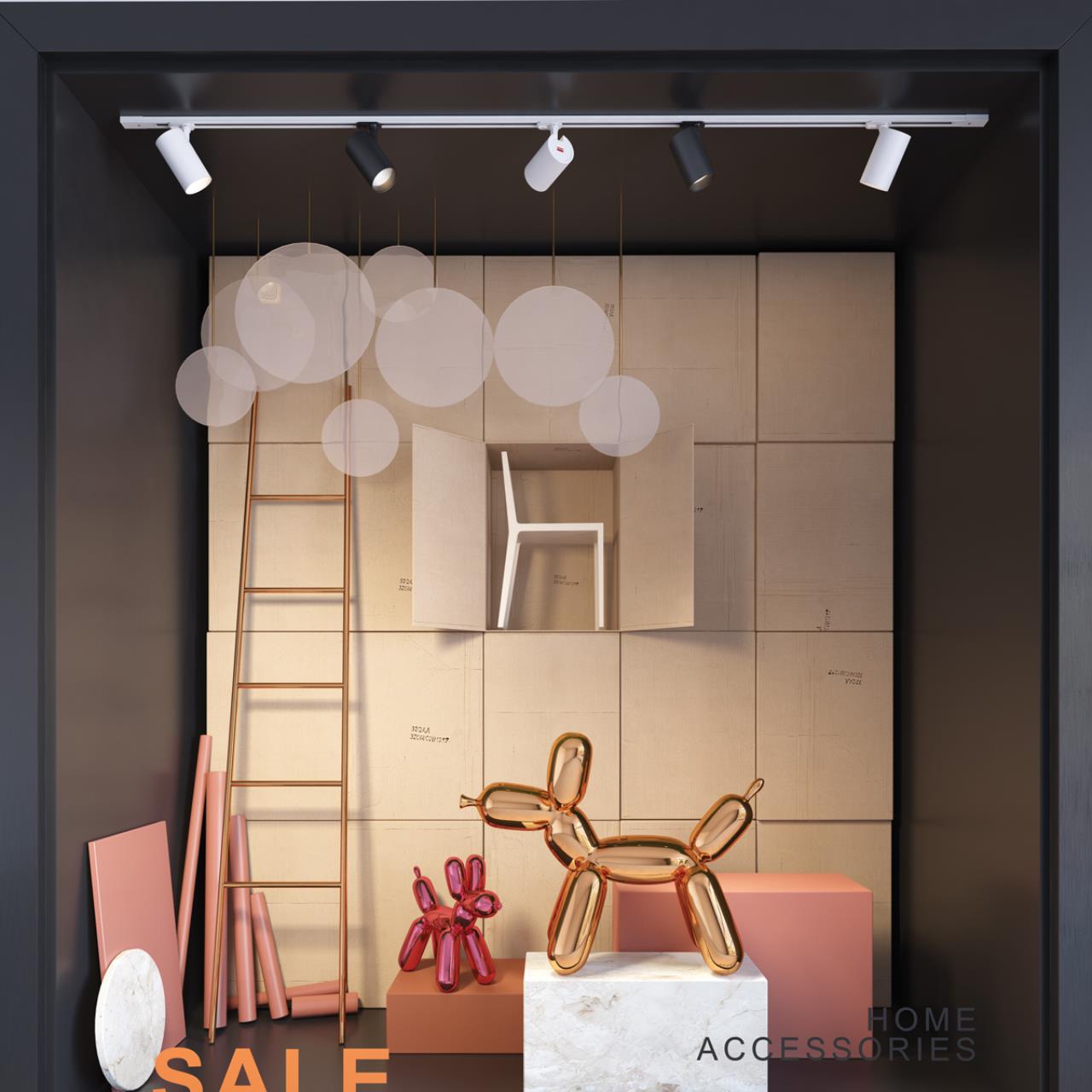 Трековый однофазный светильник NOVOTECH NAIL 358356