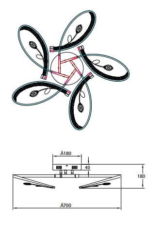 Лампа светодиодная (UL-00006498) Uniel GX53 7W 4000K призма LED-GX53-7W/4000K+4000K/GX53/PR PLB02WH