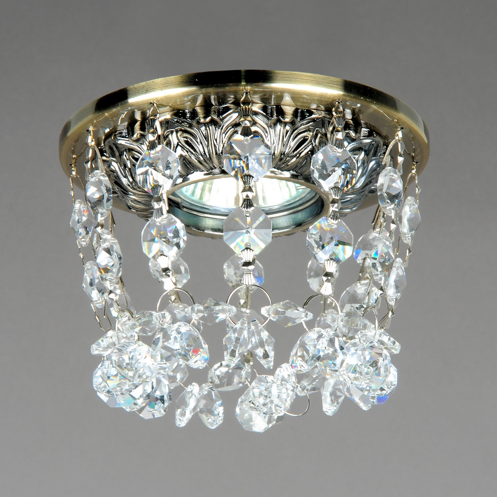 Встраиваемый светильник Elvan TCH-6037-MR16-5.3-Br-Cl