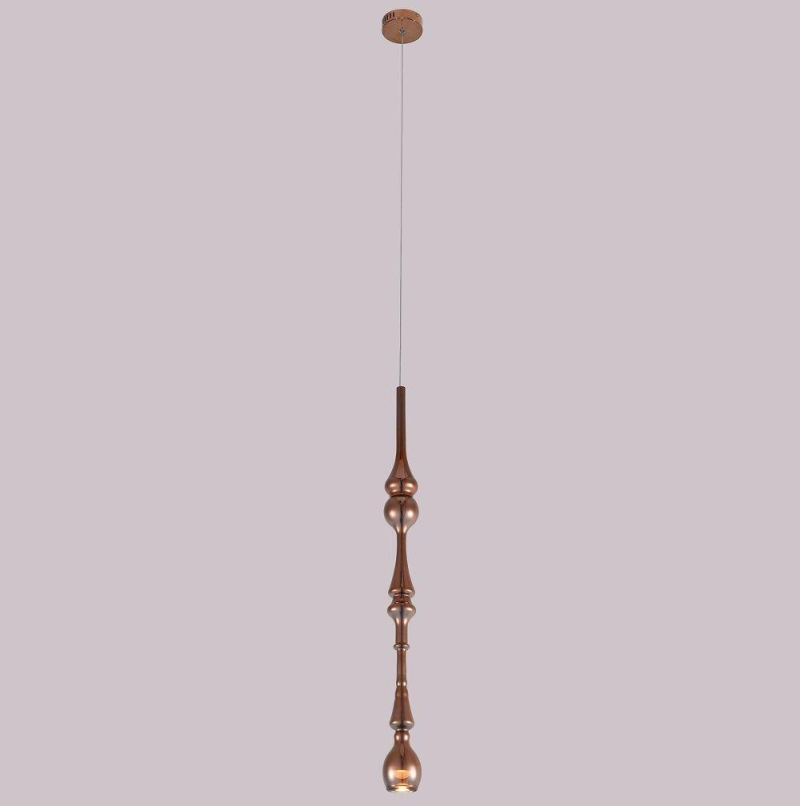 Подвесной светодиодный светильник Crystal Lux Lux SP1 D Copper