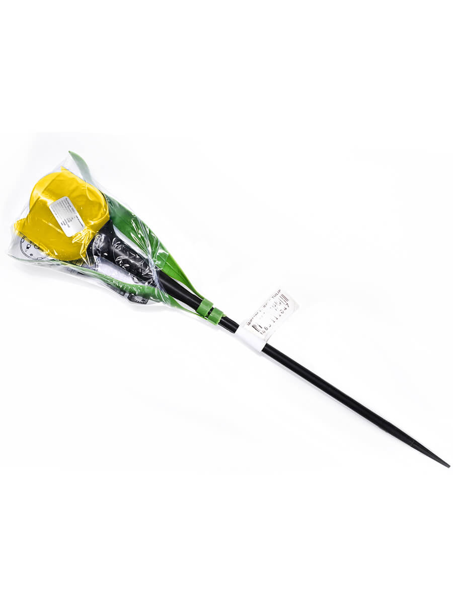 Светильник на солнечных батареях (UL-00004277) Uniel Promo USL-C-452/PT305 Yellow Tulip