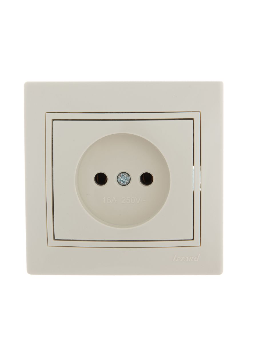 Розетка б/з Lezard Mira 701-0303-121