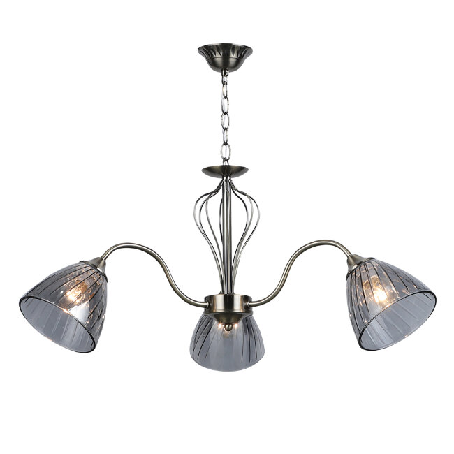 Подвесная люстра Wedo Light Savena WD3625/3H-AB-SMK