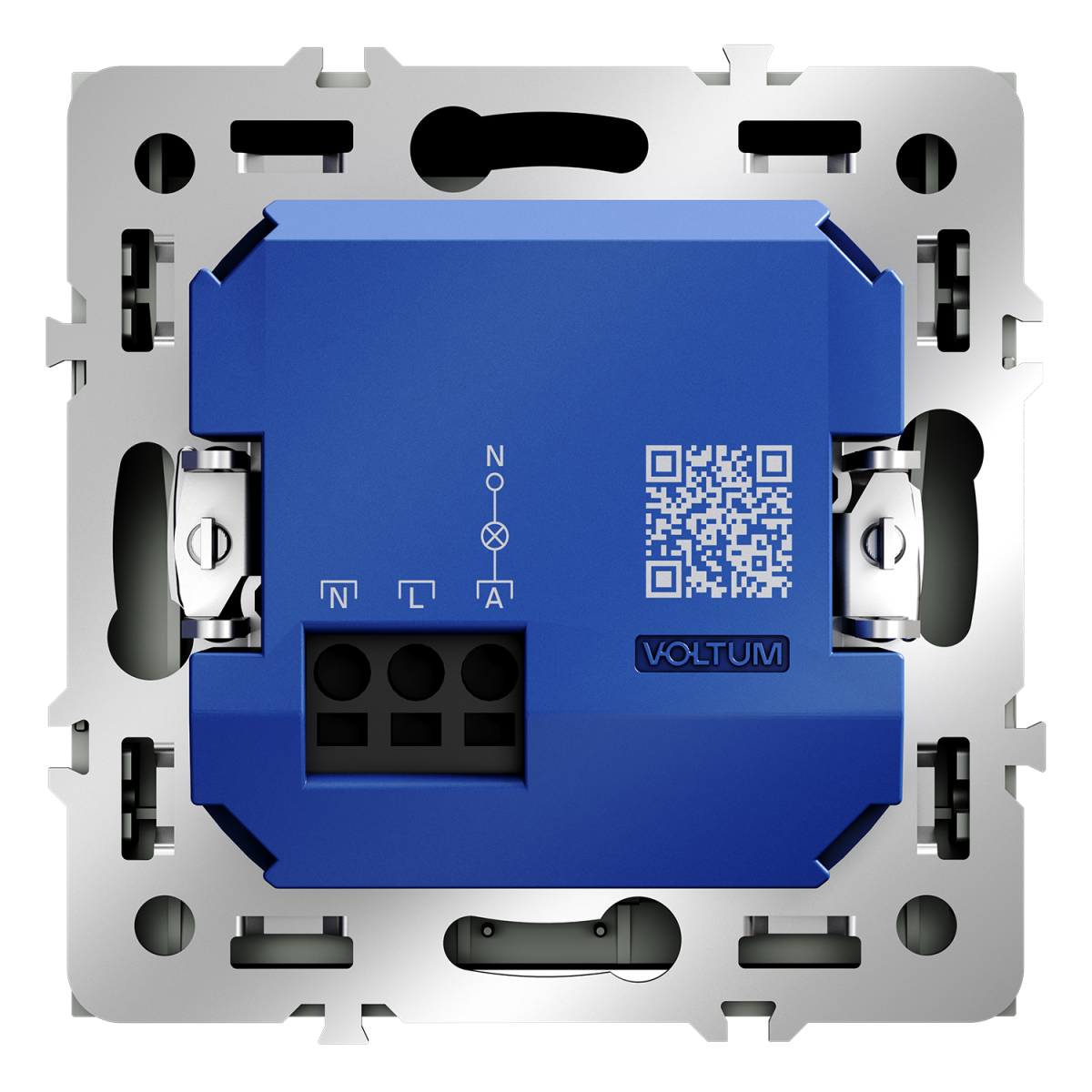 Выключатель встраиваемый Voltum S70 карточный 16А, (титан) VLS010706