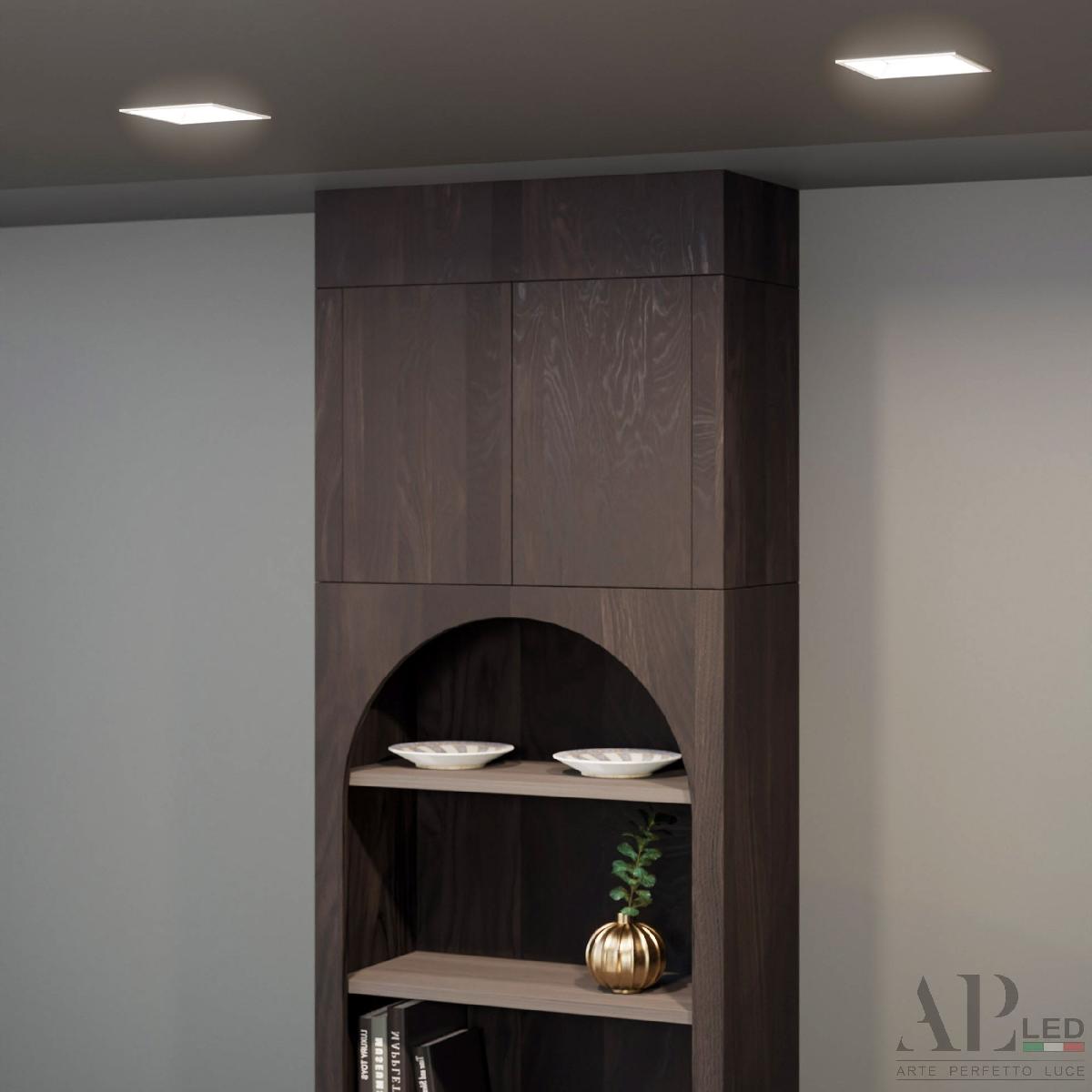 Встраиваемый светильник Arte Perfetto Luce Ingrid 3322.LDF9016/9W/6K