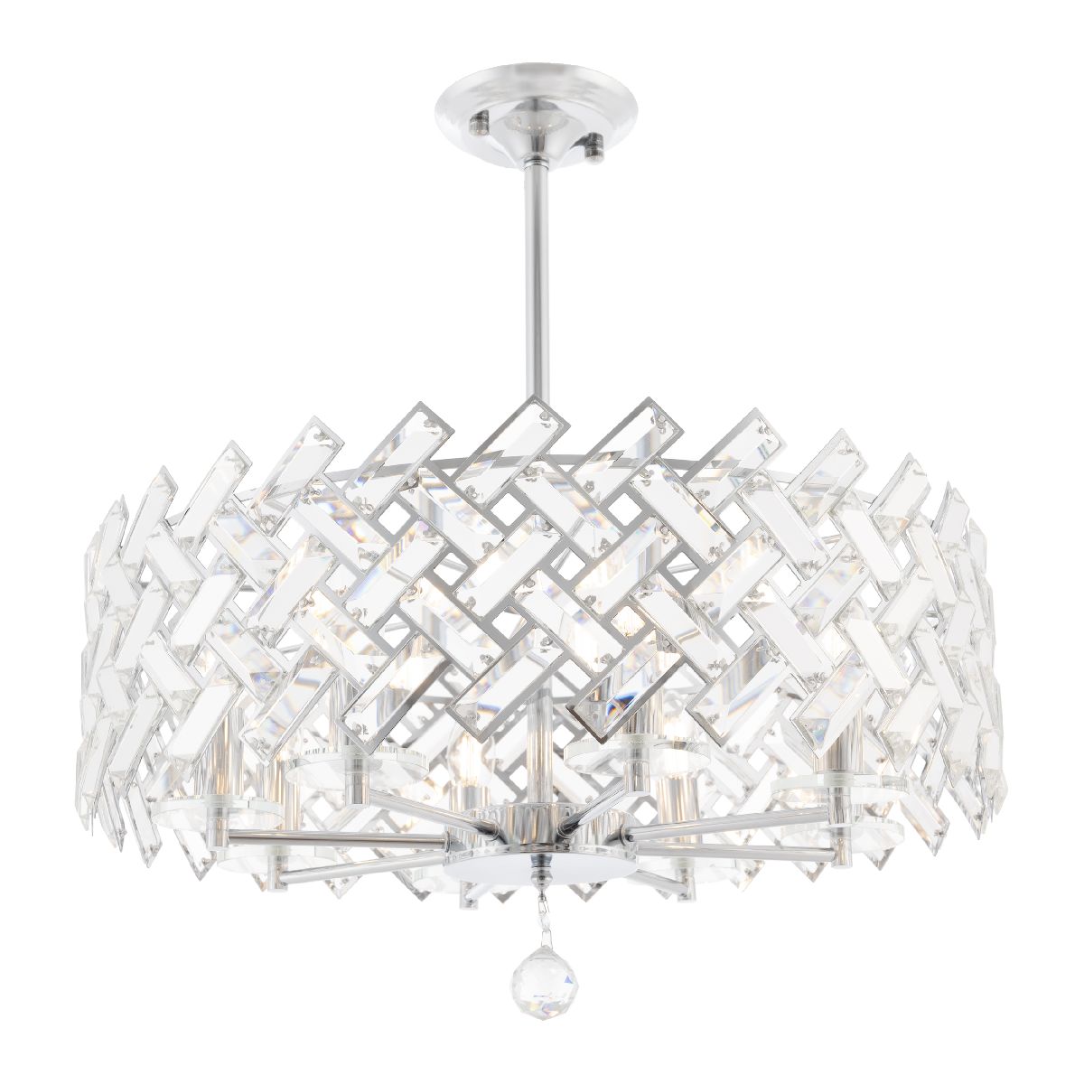 Люстра на штанге Arte Milano Sorrento 377019/8/300/570 CR