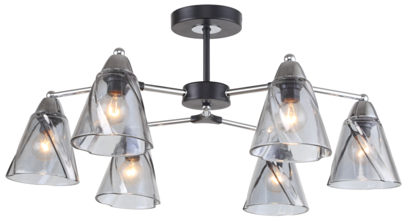 Люстра на штанге Rivoli Connie 3144-306 Б0055485