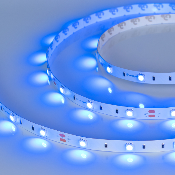 Светодиодная лента Arlight 7,2W/m 30LED/m 5060SMD синий 5M 010592(2)