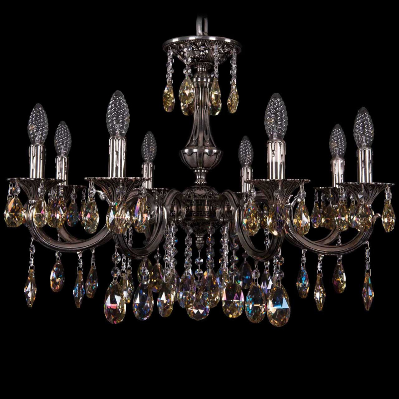 Подвесная люстра Bohemia Ivele 1702/8/250/A/NB/K701