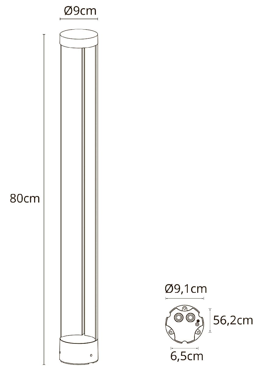 Ландшафтный светильник Arte Lamp New York A1680PA-1BK