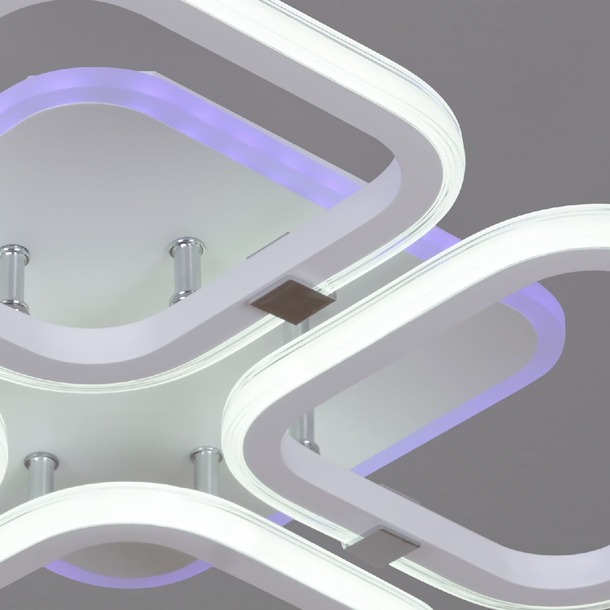 Потолочная люстра Reluce 06321-3.3-04 WH+CR (RGB)