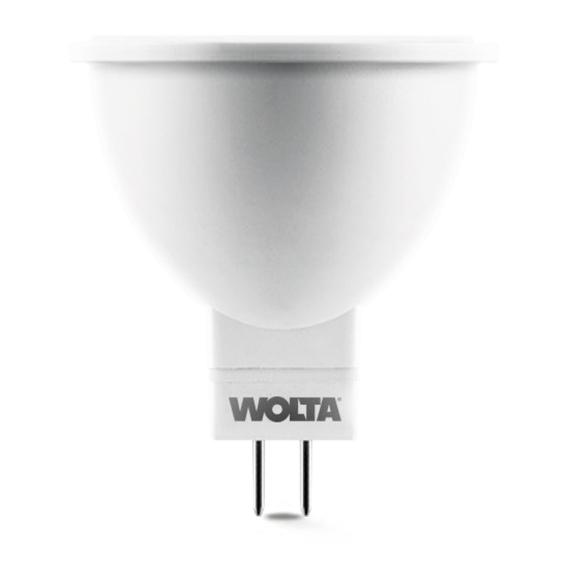Светодиодная лампа WOLTA 10Вт 4000K GU5.3 матовая 25SMR16-220-10GU5.3