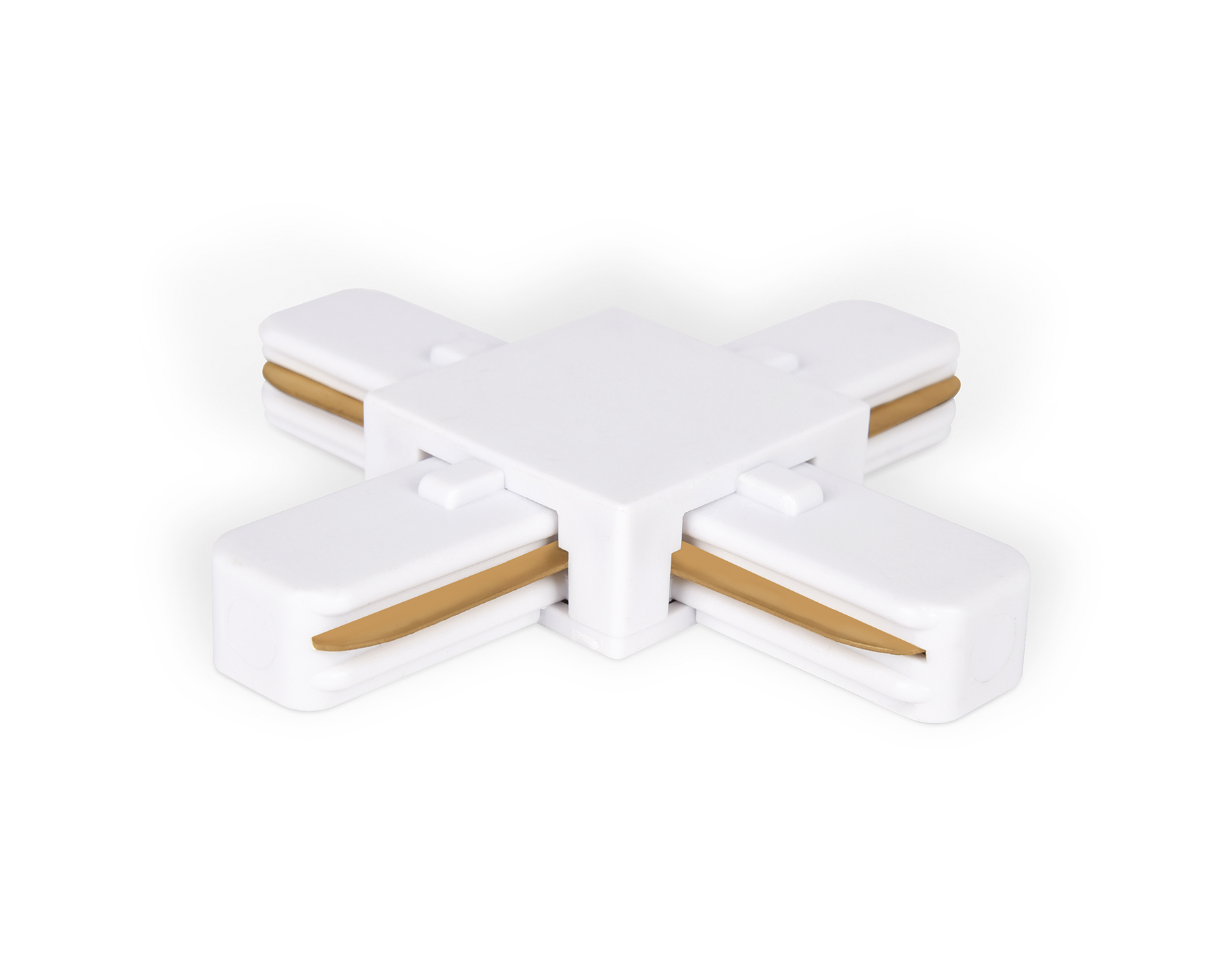 Коннектор Х-образный однофазный Ambrella Light Track System GL7082