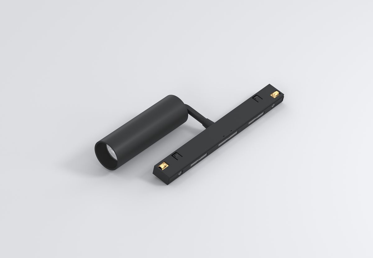 Трековый магнитный светильник Luminotti Genesis Spott L.304.10.4K.BK