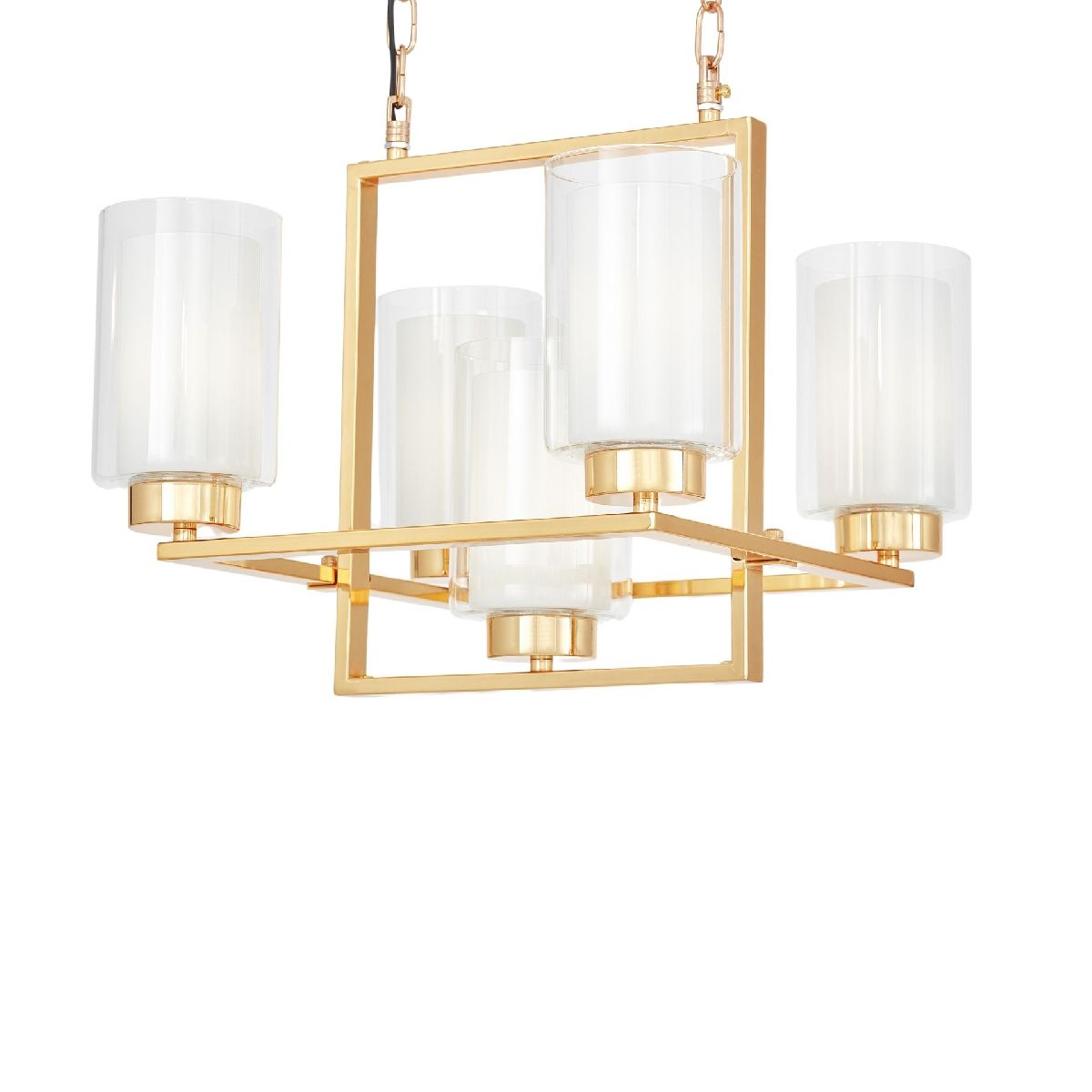 Подвесная люстра Lumina Deco Lino LDP 1239-5 F.GD