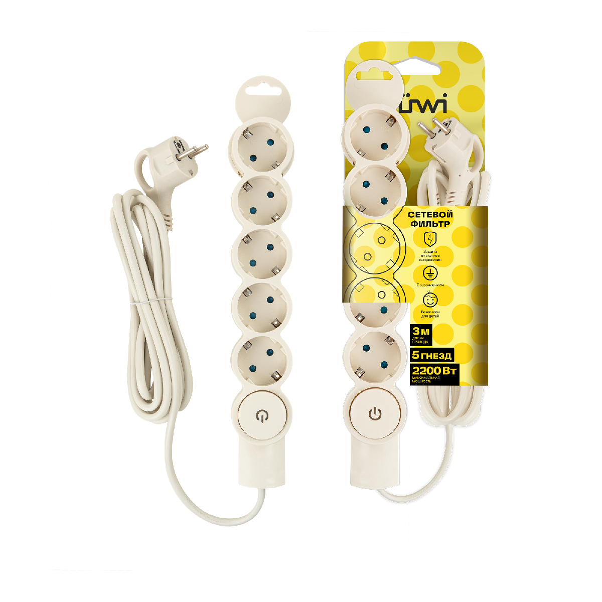 Сетевой фильтр Duwi 32572 7