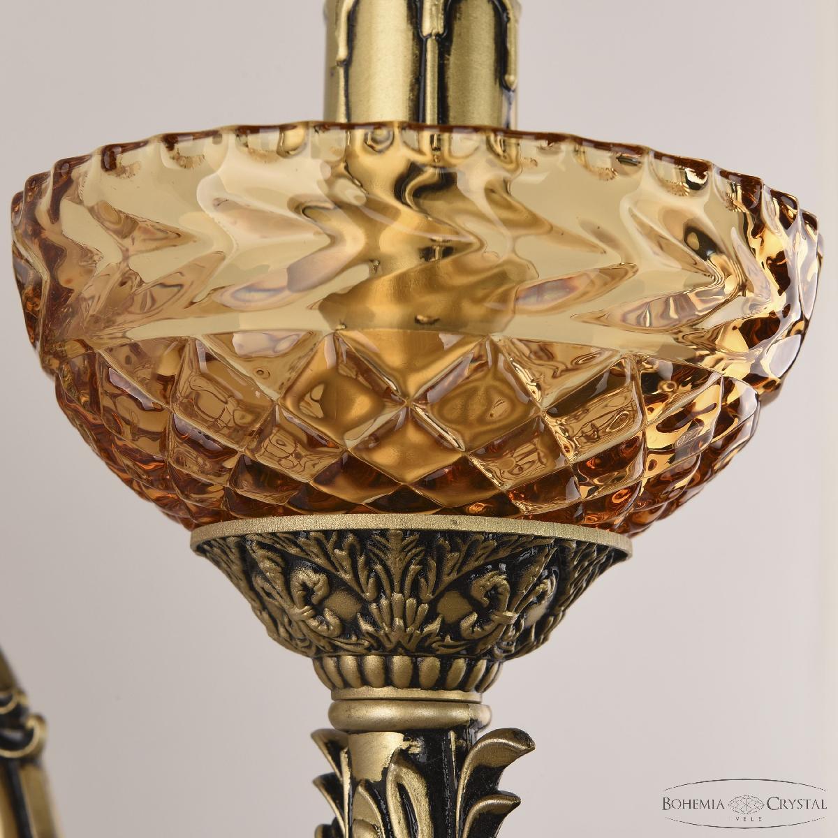 Бра Bohemia Ivele Crystal AL7901B10/1/175 B AGB P Amber/M-1F