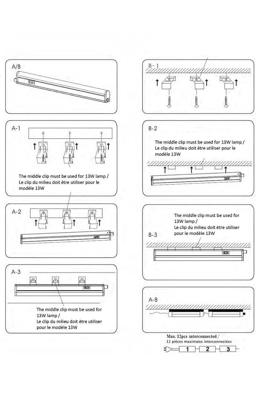 Мебельный светодиодный светильник Lucide Kinny-Led 79149/04/31