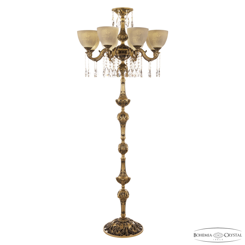 Торшер Bohemia Ivele Crystal AL78101T/8/175 A AGB P1 U Pair