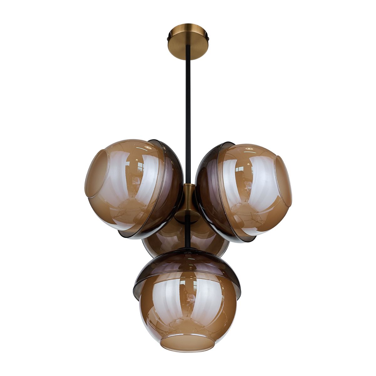 Люстра на штанге 33 Идеи CHN800L.04.17BL.ASB-M14AM