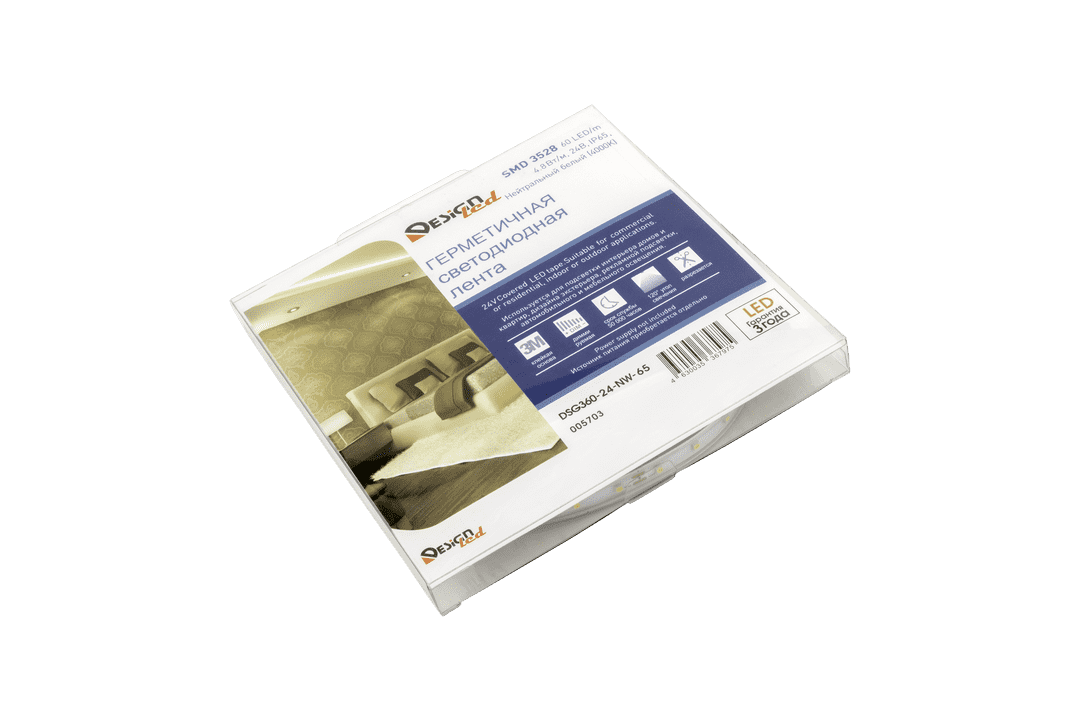 Светодиодная лента DesignLed DSG360-24-NW-65 005703
