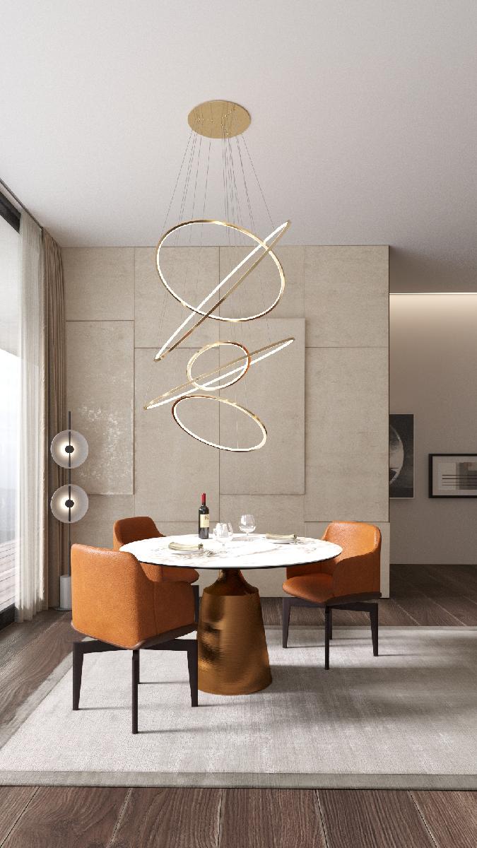 Подвесной светильник Milosh tendence 0838CL-245GD