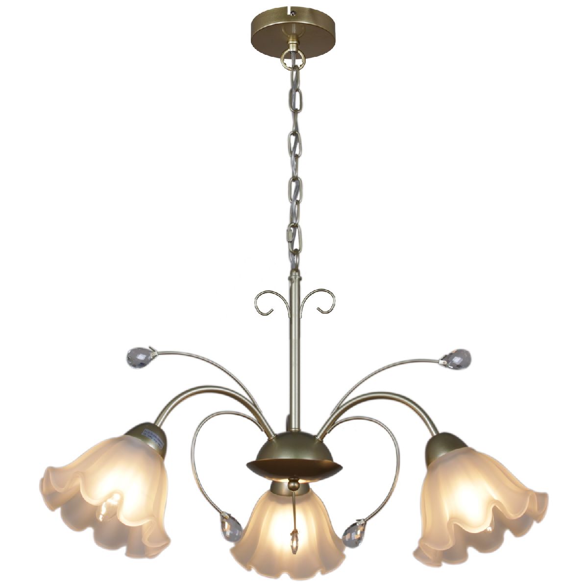 Подвесная люстра Reluce 50029-0.4-03 champine gold