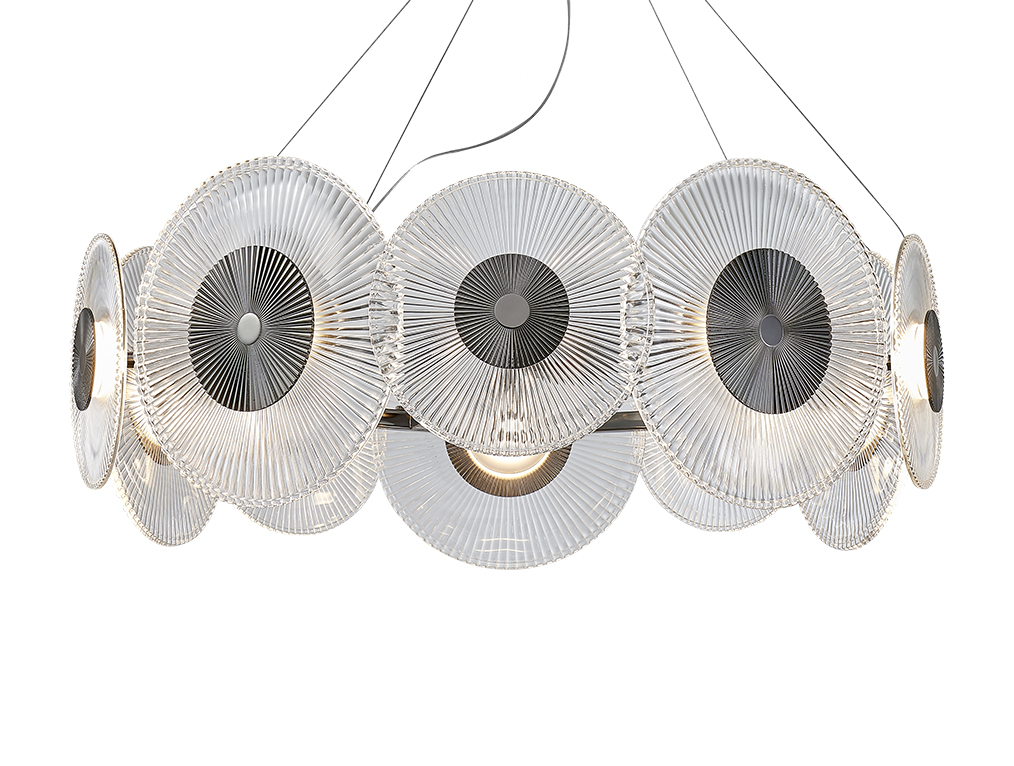 Подвесная люстра Newport 4548+2/S black glossy М0068707