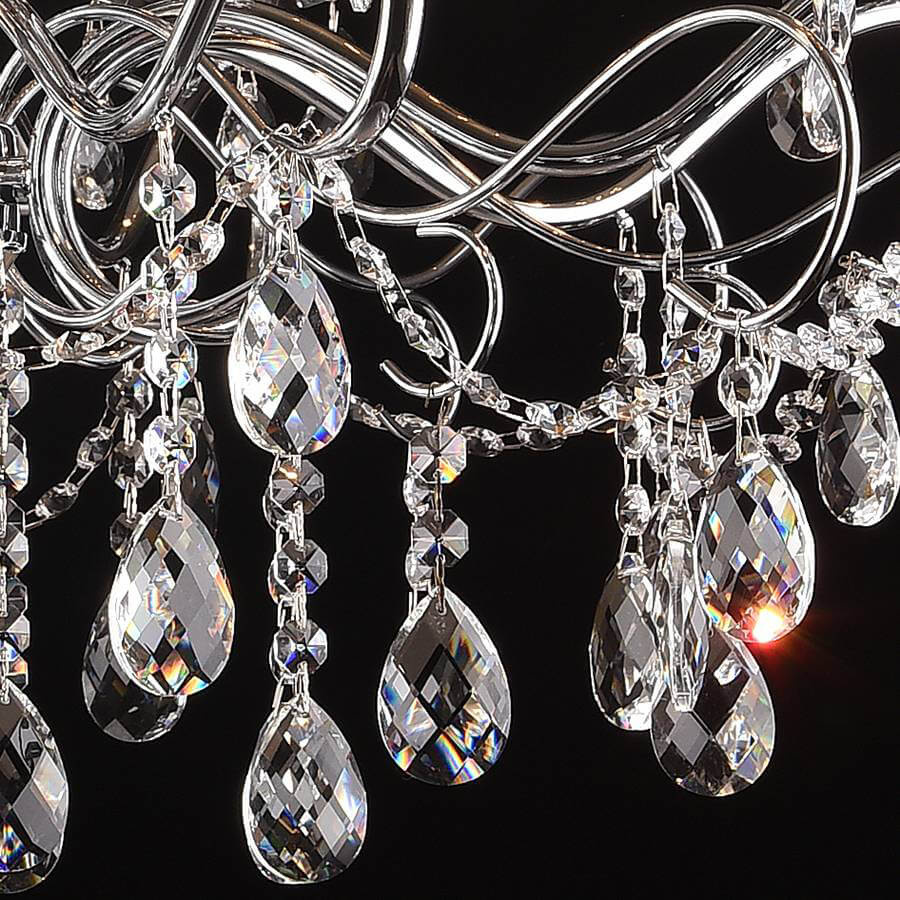 Подвесная люстра Lumien Hall Юнона 0016/8P-CR