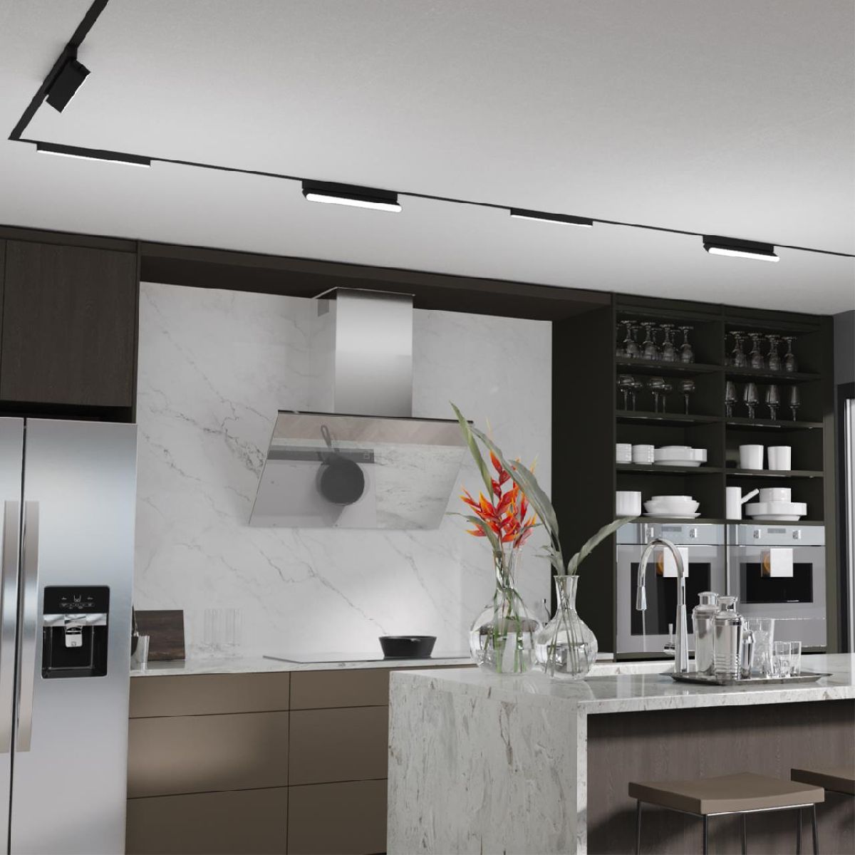 Трековый магнитный светильник Novotech Smal 359240