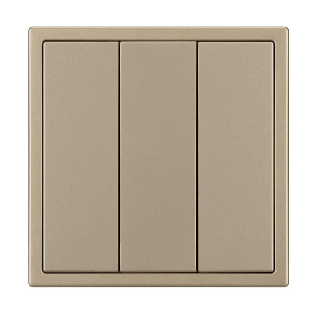 Выключатель 3 кл софт-тач золотой песок Arlight SWT-MK03-SFPL-GD (250V, 10A) 061798(1)