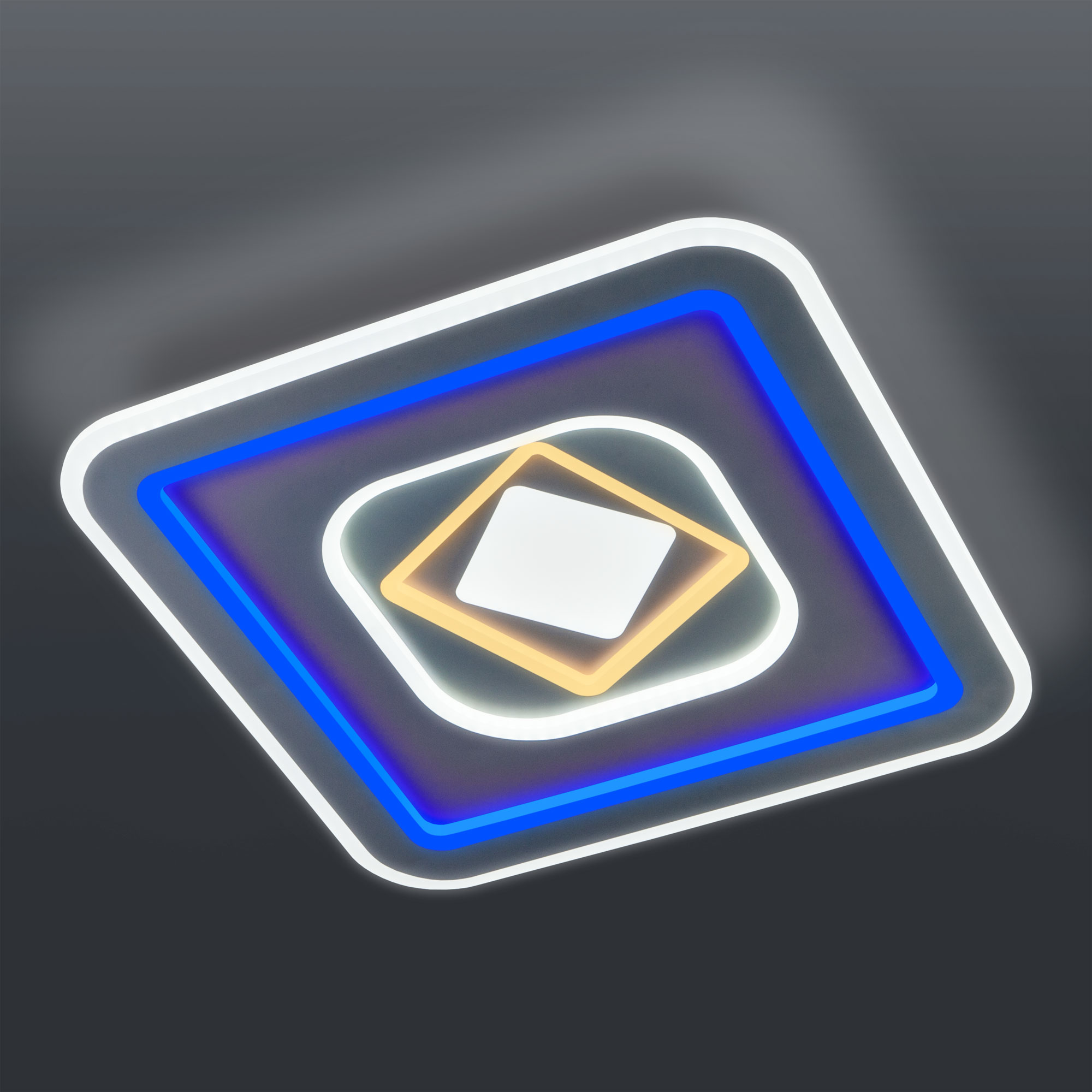 Потолочный светодиодный светильник Eurosvet Coloris 90215/1 белый