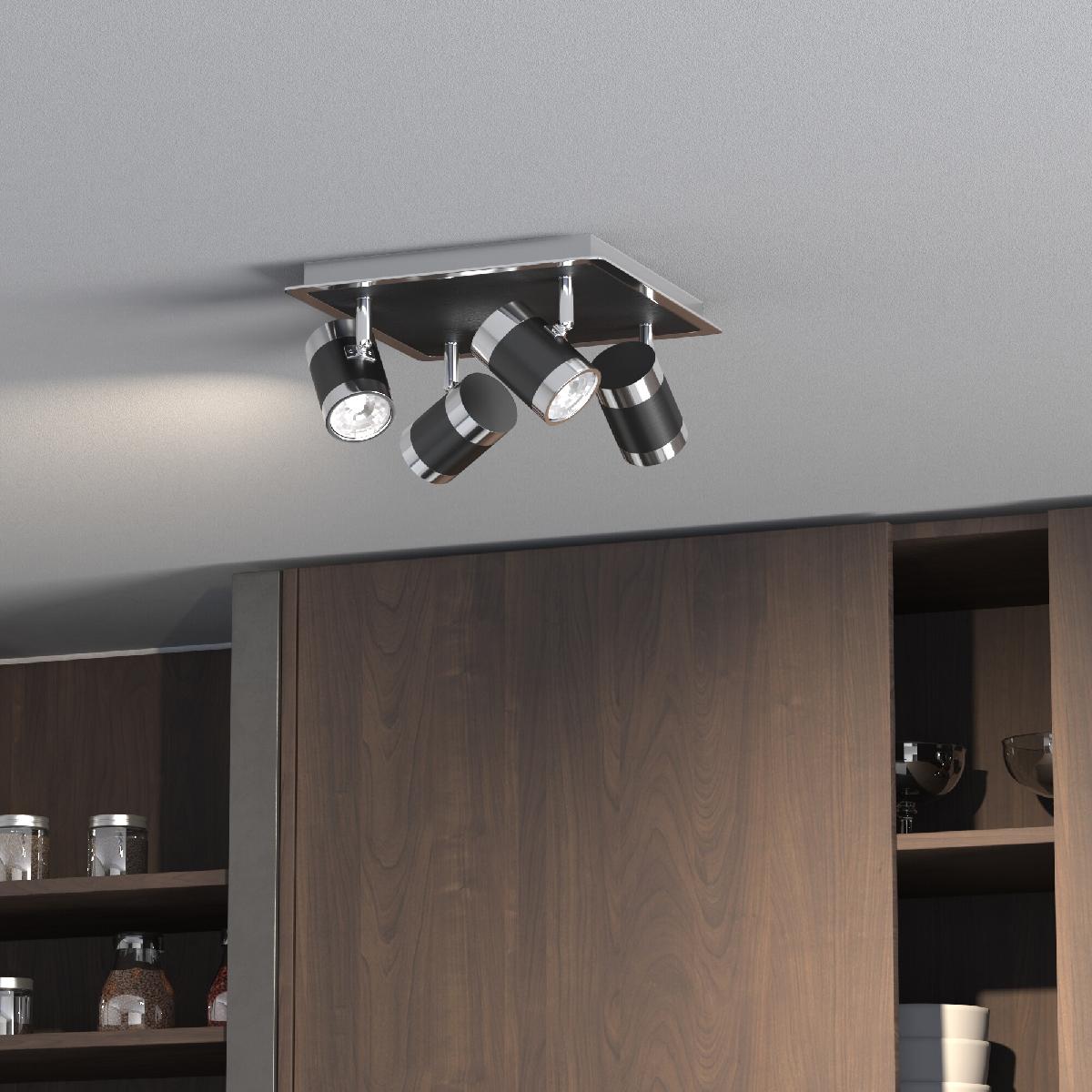 Спот Eurosvet Prime 20058/4 черный