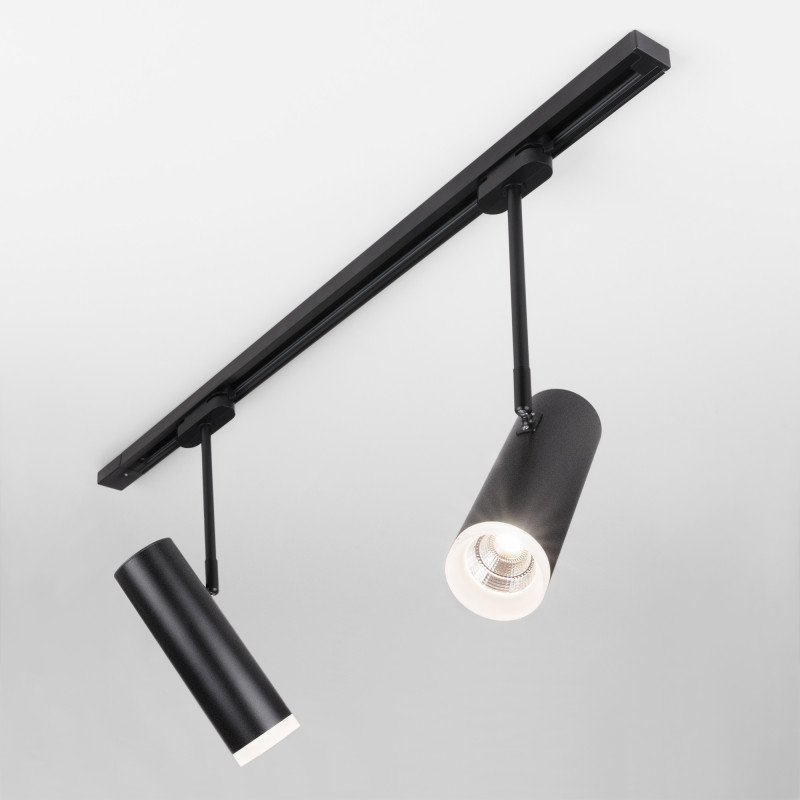 Трековый светильник Elektrostandard Oliver черный 9W 4200K (LTB45) однофазный 4690389143212