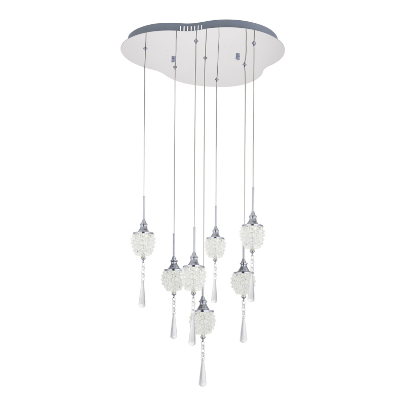 Подвесная светодиодная люстра Kink Light Софи 5365-7а