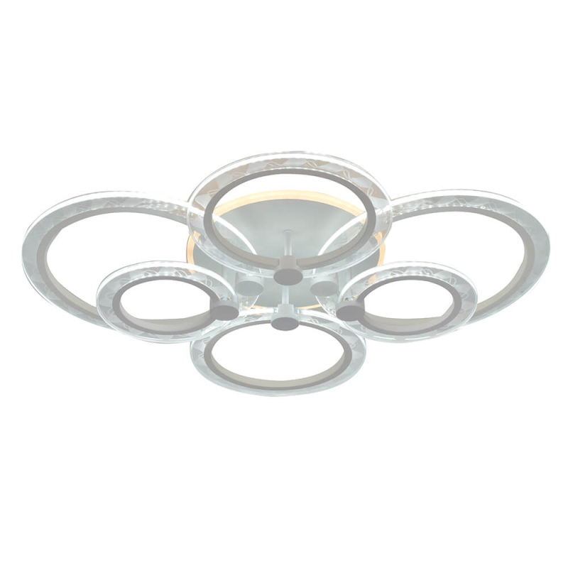 Потолочная люстра Seven Fires Oden SF7052/7C-WT-BL