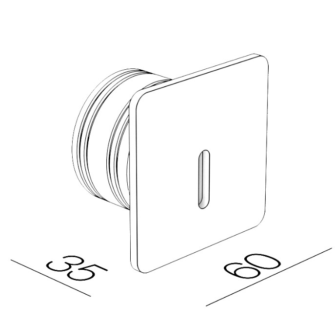 Подсветка ступеней лестницы Ledron S712 Black 00000013667