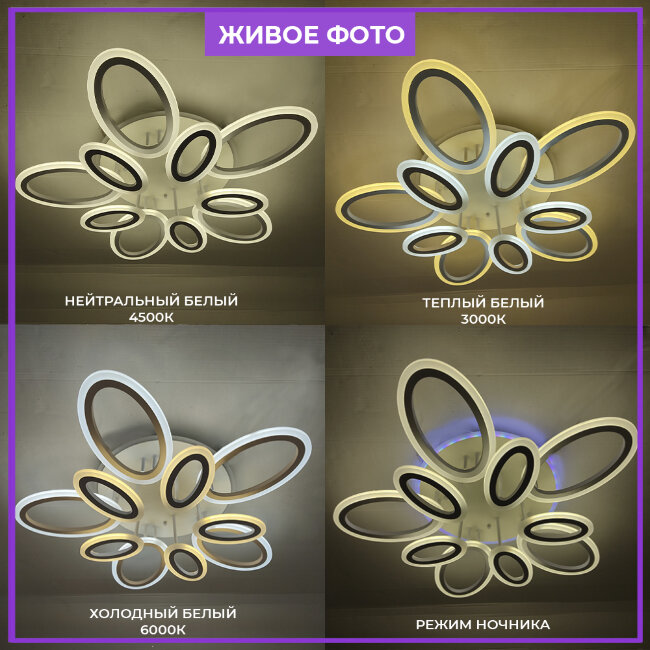 Потолочная люстра Wedo Light Favara 75335.01.09.10RGB