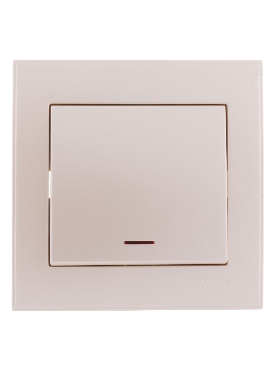Выключатель с подсветкой Lezard Rain 703-3030-111