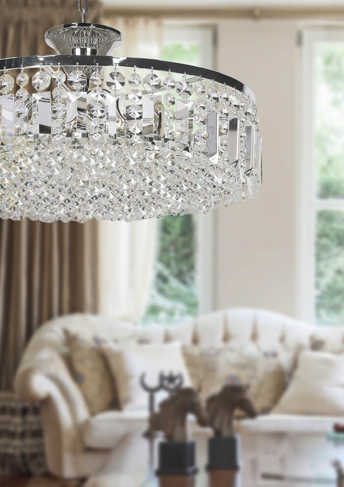 Люстра на штанге Arti Lampadari Sara E 1.3.40.503 S