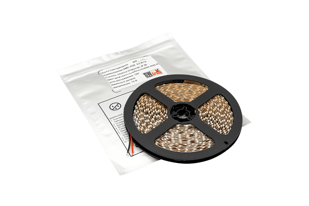 Светодиодная лента SWG SWG3T120-12-9.6-NW-M 009702