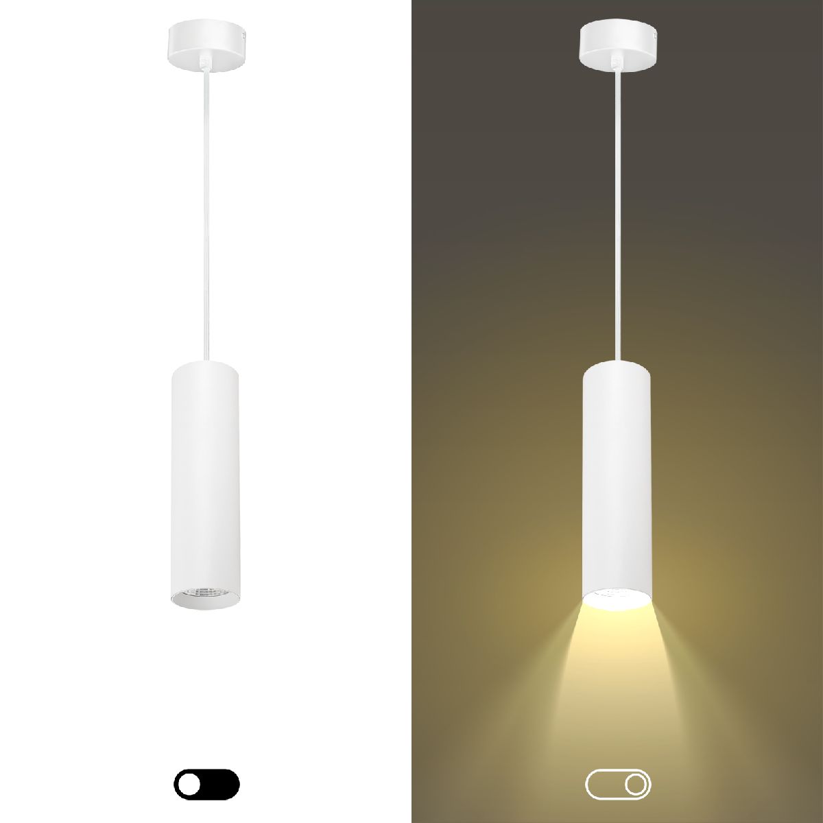 Подвесной светильник Эра PL1 COB -10 WH 300 Б0041507