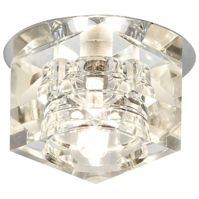 Встраиваемый светильник Ambrella Light Desing D605 CL/CH