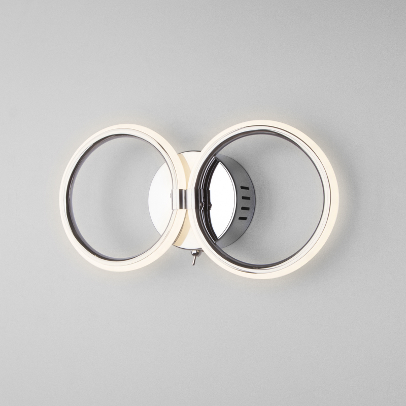 Настенный светодиодный светильник Eurosvet Comfy 90146/2 хром